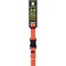 Lupine Adjustable Small Dog Collar, Reflective Orange Diamond Pattern, 3/4 x 9 - 14-In. 48301 - alternate 2