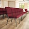 Flash Furniture Red Fabric Church Chair, PK4 4-FD-CH02185-SV-RED-GG - alternate 10