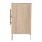 Homeroots 31in Brown and White Wood Accent Cabinet With Two Doors 716322 - alternate 5