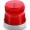 Edwards Signaling Warning Light, Amber, (6) LED, 24V DC, 65 FPM, 4 9/32 in Dia., Panel/Conduit 48XBRMA24D - alternate 1