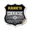 Signmission Hank's Garage I Can Fix Everything But Stupid, 12 Inch X 12 Inch, Vinyl Decal SHI-D-12-490-HANK - alternate 1