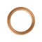Auveco Oil Drain Plug Crushable Gasket 16mm Inside Diameter Copper, 10PK 17263 - alternate 2