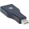 Manhattan - Strategic MINI DISPLAYPORT MALE TO DISPLAYPORT FEMALE, ADAPTER, BLACK 354141 - alternate 7