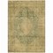 Homeroots 8' X 10' Artichoke Green And Beige Medallion Washable Indoor Outdoor Area Rug 616445 - alternate 9