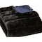 Homeroots 60" X 2" Black Faux Fur Plush Throw Blanket 386749 - alternate 4