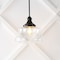 Jonathan Y Schoolhouse 14" 1-Light Bohemian Farmhouse Iron/Glass LED Pendant, Oil Rubbed Bronze/Clear JYL7585A - alternate 9