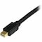 Startech.Com 6FT PASSIVE MINI DP TO DVI-D SINGLE-LINK CABLE 1080P 60HZ; MDP 1.2 HBR2; EDID - MDP2DVIMM6B - alternate 2