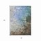 Homeroots 8' X 10' Denim Blue Taupe And Ivory Abstract Washable Indoor Outdoor Area Rug 617350 - alternate 8