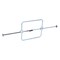 Vestil 1 Piece Galvanized Steel Cargo Bar 104in L x 4 5/8in W 23 15/16in H With Hoops Silver CB-H7-7-S - alternate 6