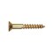 Hillman Wood Screws, Brass, Phillips Head, #8 x 3/4-In  , 100PK 385700 - alternate 4