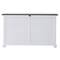 Homeroots Modern Farmhouse Black And White Buffet Server 388229 - alternate 8
