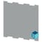 Siemens ALPHA 400 DIN cabinet-high mounting plate H = 600 mm W = 500 mm 8GK9531-4KK20 - alternate 2