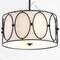 Jonathan Y Violetta 3-Light 19" Metal LED Pendant, Oil Rubbed Bronze/White JYL9008B - alternate 9