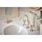 Brizo Invari: Widespread Lavatory Faucet with Arc Spout - Less Handles 1.5 GPM 65376LF-PNLHP - alternate 6