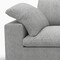 Homeroots 160" Light Gray Linen Blend Modular Sofa 714570 - alternate 5