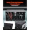Vevor 20"x12"x9.5" Heavy Duty Aluminum Truck Bed Tool Box for Pickup RV Black JL-TB19-5 - alternate 7