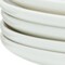 Homeroots White Six Piece Porcelain Service For Six Salad Plate Set 483484 - alternate 5