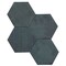 Andova Tiles Deroe- Hex 9-in. x 10-in. Hexagon Honeycomb Matte Porcelain Wall & Floor Tile, 9PK ANDDERH1359 - alternate 8