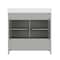 Flash Furniture Haven 36in. Vanity w/Sink, Storage Cabinet w/Gold Hardware, Bottom Drawer, Marble Countertop, Gry FS-BN-4-36-KD-GY-HDGLD-GG - alternate 10