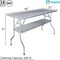 Amgood 24 in. x 60 in. Folding Stainless Steel Work Table with Removable Undershelf AMG FWT-US-2460-Z - alternate 5