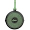 Oster Rigby 9.5 Inch Aluminum Nonstick Frying Pan in Green with Pouring Spouts 127541.01 - alternate 5