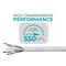 Monoprice Cat6 Ethernet Bulk Cable - Solid_ 550MHz_ UTP_ CMR_ Riser Rated_ Pure 41364 - alternate 4