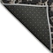 Homeroots 8' Black Brown And Ivory Round Floral Washable Indoor Outdoor Area Rug 604745 - alternate 6
