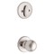 Kwikset Handleset, 3 Grade, Brass, Satin Nickel, 238 x 234 in Backset, KW1 Keyway, 134 in Thick Door 96870-099 - alternate 3