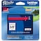 Brother Label/Ribbon Cartridge, Red, Gloss, 3/8 in W TZE421G - alternate 1