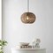 Jonathan Y Isla 14" 1-Light Farmhouse Coastal Rattan 180" Cord Plug-In or Hardwired LED Pendant, Brown JYL1405A - alternate 14