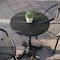 Flash Furniture Commercial 24" Round HPL Wrapped All-Weather Tabletop in Black Faux Marble ST-RD600C-1-M-3A-M-BLK-MAR-GG - alternate 9