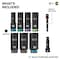 Klein Tools KNECT Deep-Well 3/8-Inch Drive Impact Socket Set, Metric, 9-Piece 65109IMPCTM - alternate 7