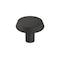 Amerock Premise 1-1/4 inch (32mm) Diameter Matte Black Cabinet Knob, 10PK 10VMP36843FB - alternate 1