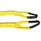 Mytee Products 1 inx6 ft Web Listing Sling 3200 # WLL Vertical Tow Lift Strap Falt Eyelet 2-Ply, 4PK EERSL-16x4 - alternate 5