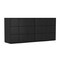 Manhattan Comfort Clive 72in Dresser in Black and Gold (6-Drawer) DR1562-2 - alternate 7
