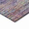 Homeroots 8' Blush Round Striped Washable Indoor Outdoor Area Rug 608457 - alternate 9