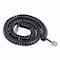 Power Gear Coiled Telephone Cord, Plug/Plug, 25 ft, Black 76139999/86139 - alternate 4