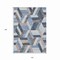 Homeroots 10' X 14' Blue Geometric Washable Indoor Outdoor Area Rug 608051 - alternate 8