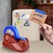 Acrimet Tape Dispenser, 1 in, 3 in Tape Core Dia., Plastic, Stainless Steel, Red 271.4 - alternate 9
