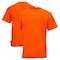 Dome75 Hi-Vis Short Sleeve Shirt, Non-ANSI/Enhanced Visibility, 100% Polyester Birds-Eye Mesh, SM DSS1401 - alternate 1