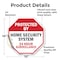 Signmission Protected By Home Security System 2, 10 Inch X 10 Inch, Vinyl Decal OC-D-10-169 - alternate 4