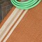 Jonathan Y James Modern Border Stripe Orange/Cream 3 ft. x 5 ft. Indoor/Outdoor Area Rug SMB201D-3 - alternate 8