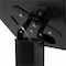 Cta Digital PREMIUM THIN PROFILE FLOOR STAND WITH VESA PLATE AND BASE BLACK PAD-CHKB - alternate 11