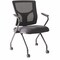 Lorell Conjure Mesh Training Chairs with Arms, Black, 2 ct LLR62019 - alternate 1