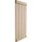 Ekena Millwork Rustic Four Board Joined Board-n-Batten Rough Sawn Faux Wood Shutters w/End Batten, 22W x 76H, PR SHUBJE22X76RSPR - alternate 16