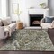 Homeroots 10' X 14' Brown Beige And Tan Abstract Washable Indoor Outdoor Area Rug 588455 - alternate 6