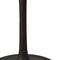 Homeroots 36" White And Black Rounded Marble And Iron Pedestal Base Dining Table 517849 - alternate 4