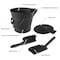 Pure Garden Ash Bucket Metal Bucket with Lid, Broom, & Shovel for Fireplace or Firepit Ashes Fireplace Tools 50-LG1457 - alternate 7