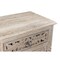 Homeroots 30" White Solid Wood Distressed One Drawer Nightstand 521197 - alternate 9
