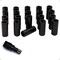 Coyote Wheel Accessories LUG NUTS, Carbon Steel, 2 in, Hex Tuner 78K548XLBLK - alternate 1
